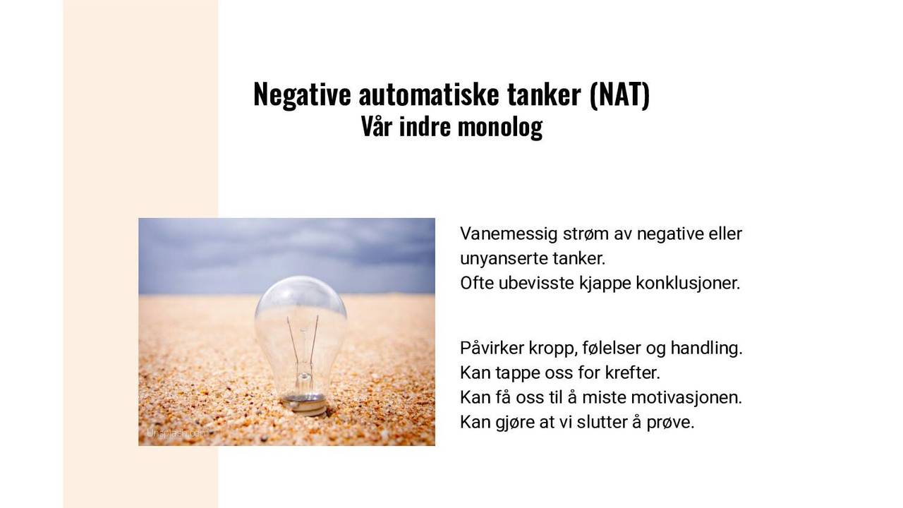 Negative automatiske tanker (NAT)