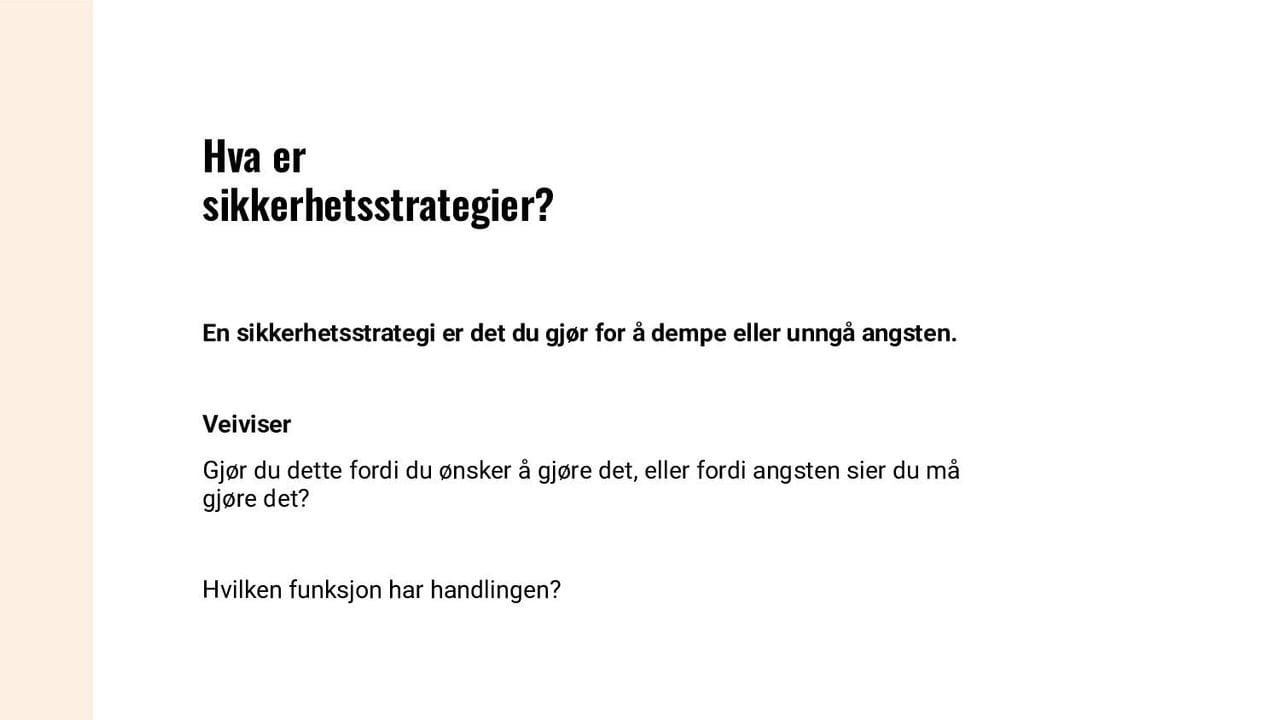 Hva er sikkerhetsstrategier?