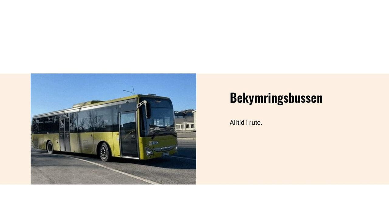 Bekymringsbussen