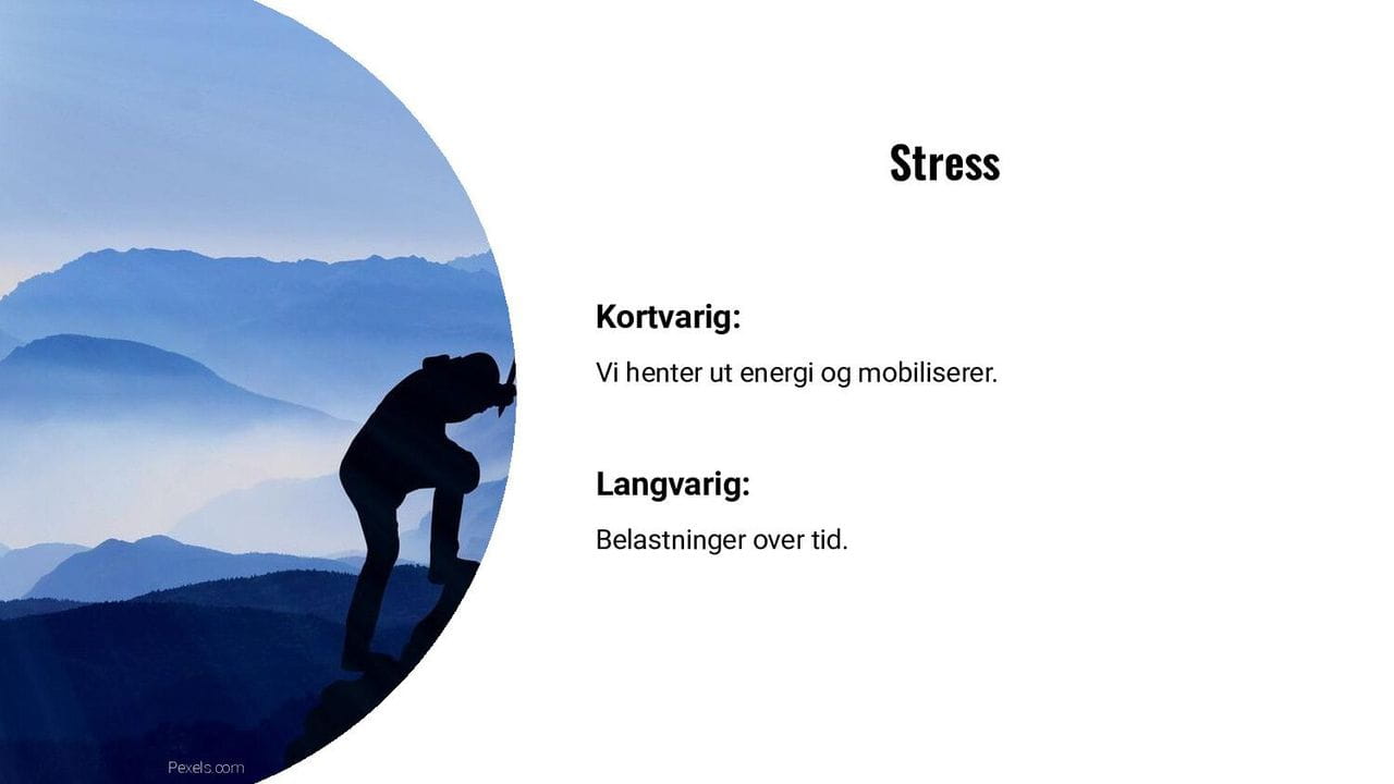 Kortvarig og langvarig stress
