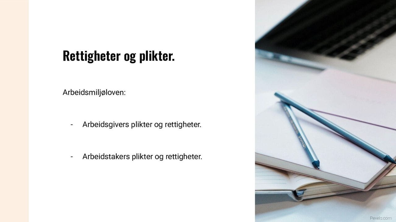 Rettigheter og plikter
