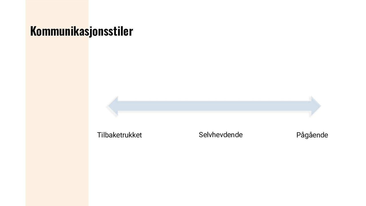 Kommunikasjonstiler